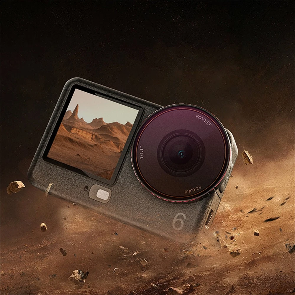 Camera Lens CPL+ND8/16/32 Vlog & Street Photography Filters For DJI ACTION 6