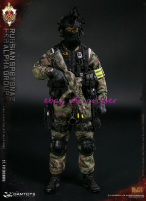 Damtoys 78071 1/6 Russian Spetsnaz Fsb Alpha Group St.Petersburg