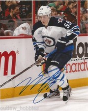 Winnipeg Jets Mark Scheifele  Signed Autographed 8x10 Photo COA B