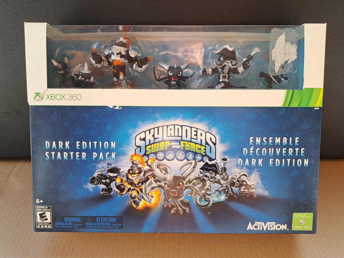 Brand New Skylanders Swap Force Dark Edition Starter Pack