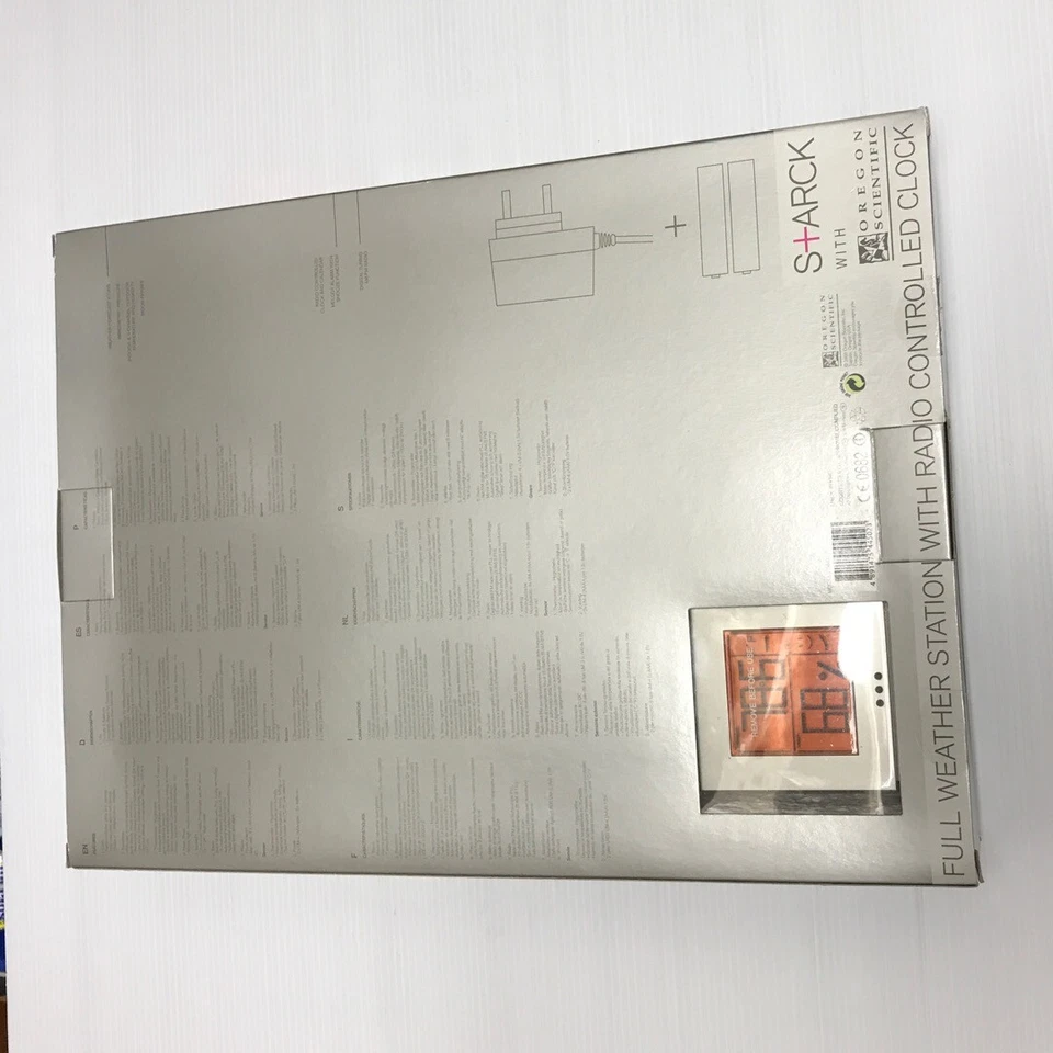 Medium Size Oregon Scientific Phillipe Starck Weather Station Meter Basic - Image 3 of 4