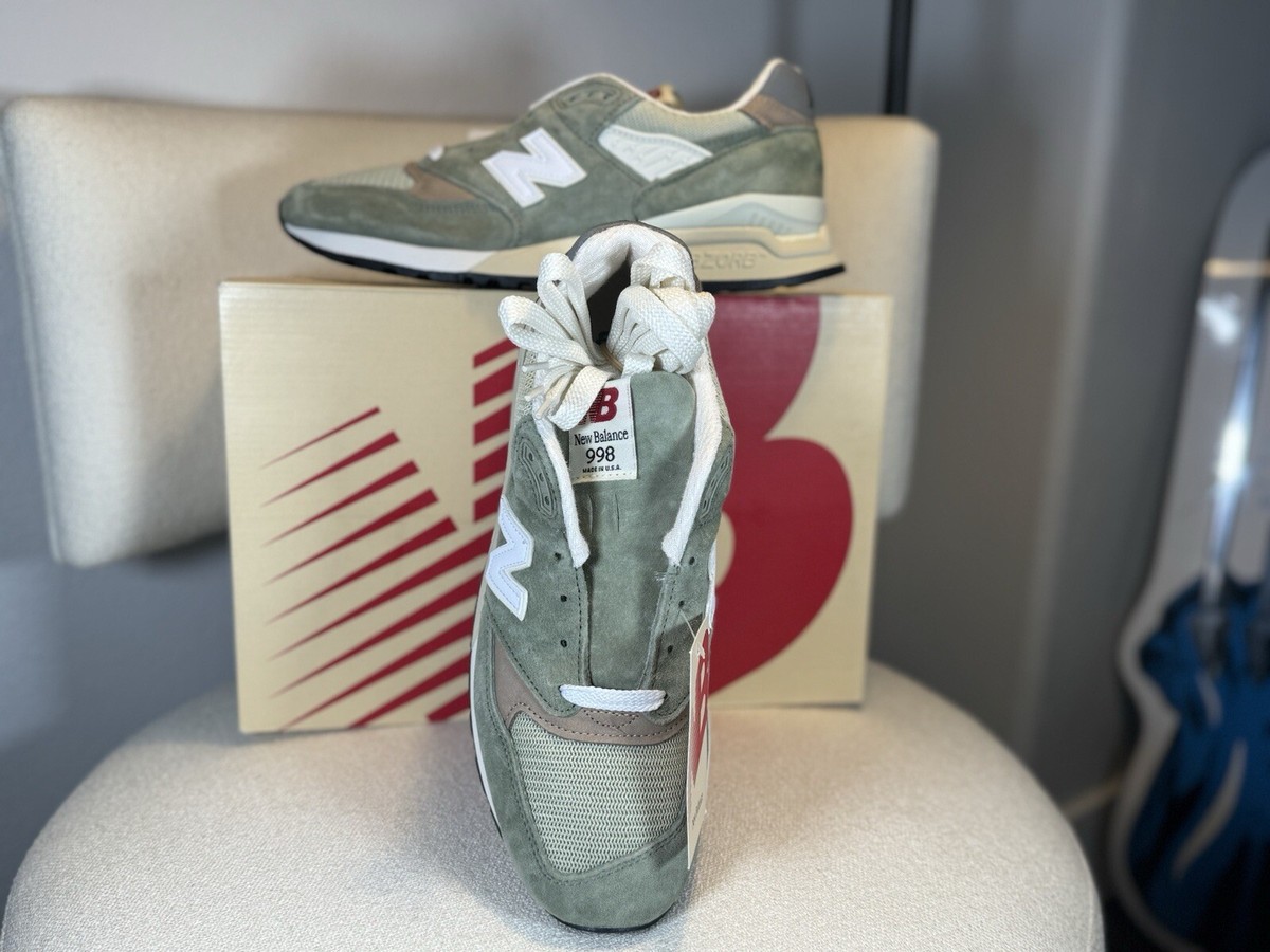 New Balance x Teddy Santis 998 Made in USA Men's 9.5 Olive New Balance x Teddy Santis 998 Made in USA Men's 9.5 Olive