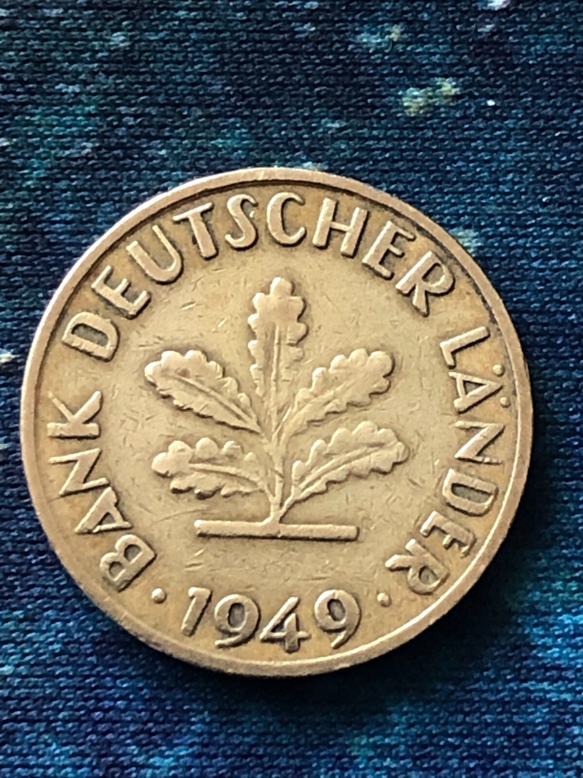 10 Pfennig Bank Deutscher Länder 1949