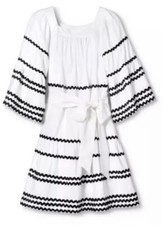 Lisa Marie Fernandez for Target Size XL  Ric Rac Flare Sleeve Dress w/ Pockets