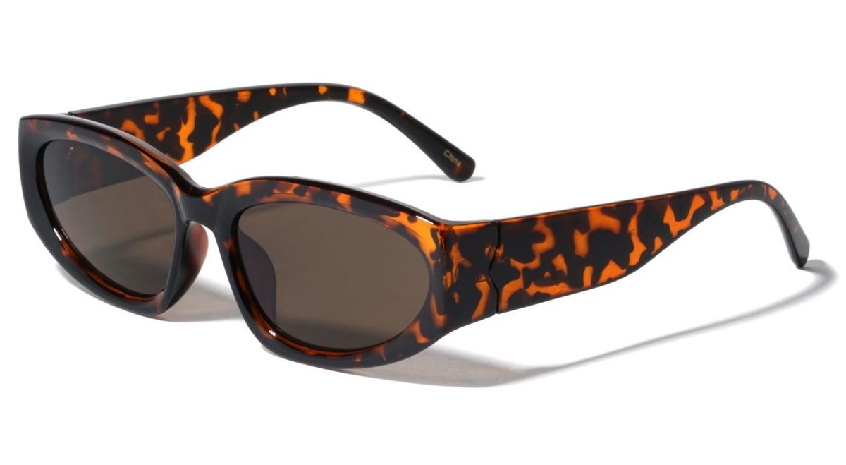 SOLDNew UV400 Designer Look SUNGLASSES Br.Tortoise Lucky Brand Twilight Square Sunglasses Frame Brown Tortoise  main image 4