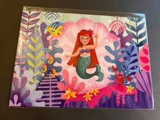 Disney WonderGround 2024 A Small World Under The Sea By Ann Shen 5x7 Postcard