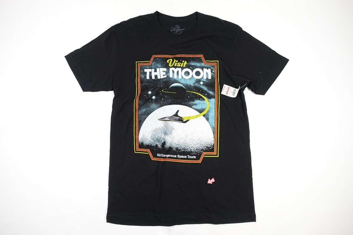 KID DANGEROUS SPACE TOURS MOON SHUTTLE NASA VINTAGE RETRO