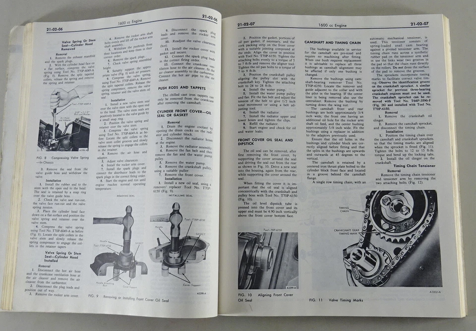 Manual de Taller Ford Pinto Año Modelo 1971 - Imagen 3 de 4