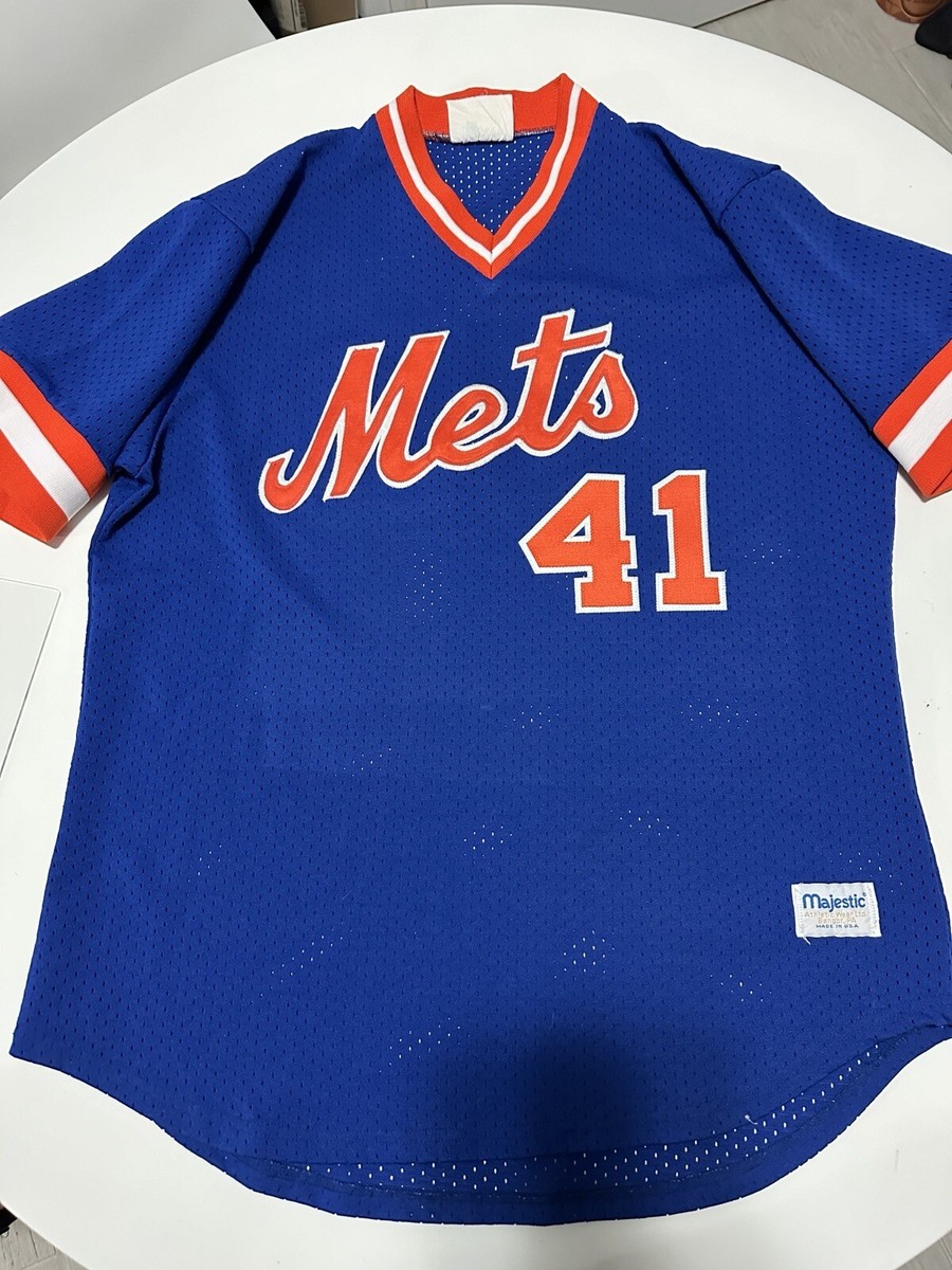 1983 Majestic New York Mets BP Tom Seaver jersey sz Large gift | eBay
