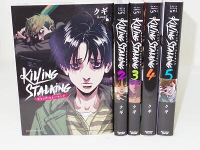 Killing Stalking Manga Vol.1-5 Set Comic Japanese Ver. Psycho Horror 