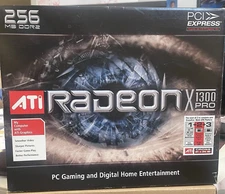 ATI Radeon X1300 PRO 256MB DDR2  *OPEN BOX* 2005