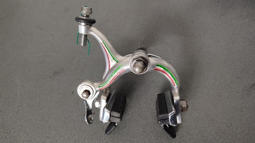 CAMPAGNOLO SUPER RECORD - Road Brake Calipers 70s-80s + 4 Pads - Pinze Freno - Foto 15 di 16