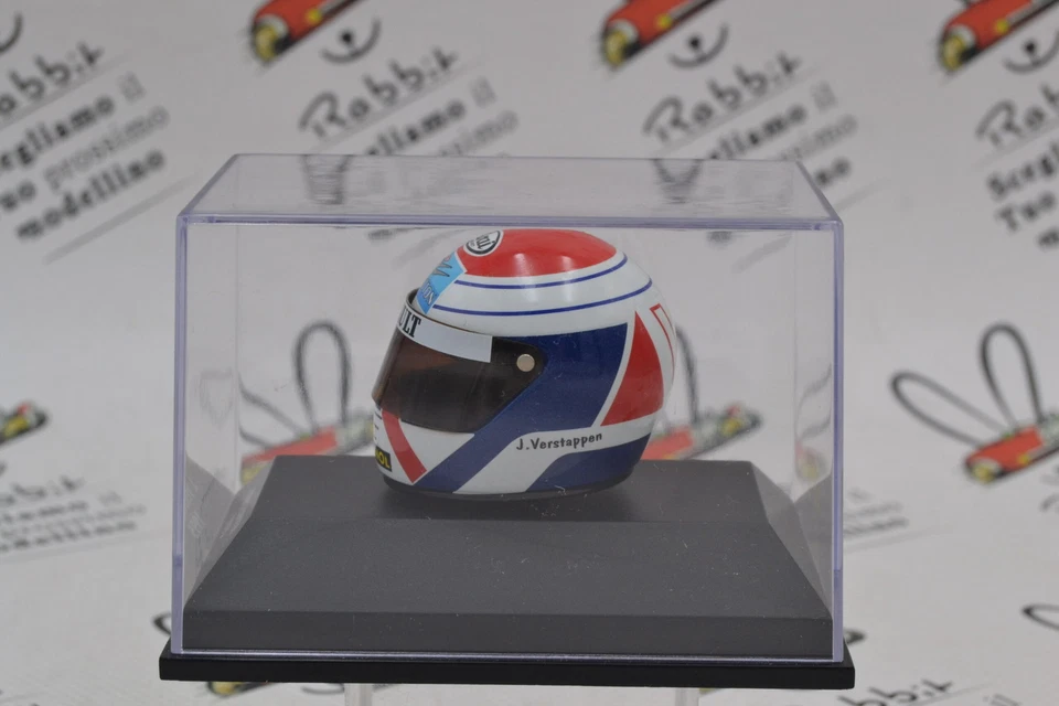 Die Cast " Helmet J.VERSTAPPEN 1995 " MINICHAMPS Scale 1/8 (38195001) - Image 4 of 4
