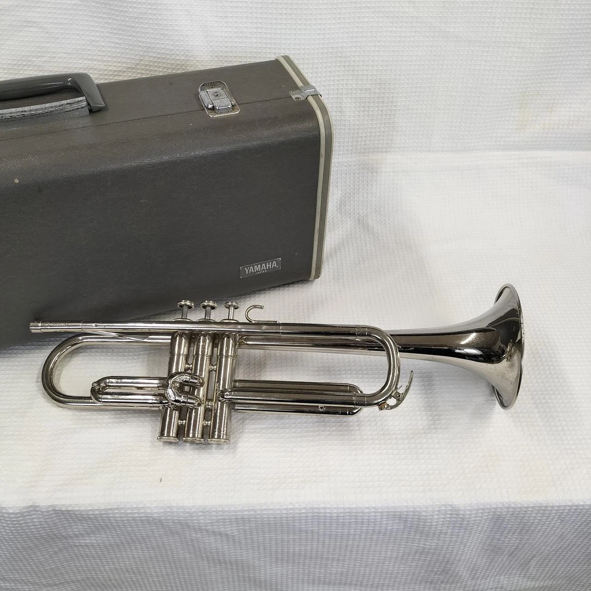 YAMAHA YTR 135 Trumpet Silver Tasted w Case Used