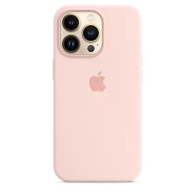 Silikonhülle mit MagSafe für Apple iPhone 13Pro, Soft-Touch-Oberfläche, kreiderosa