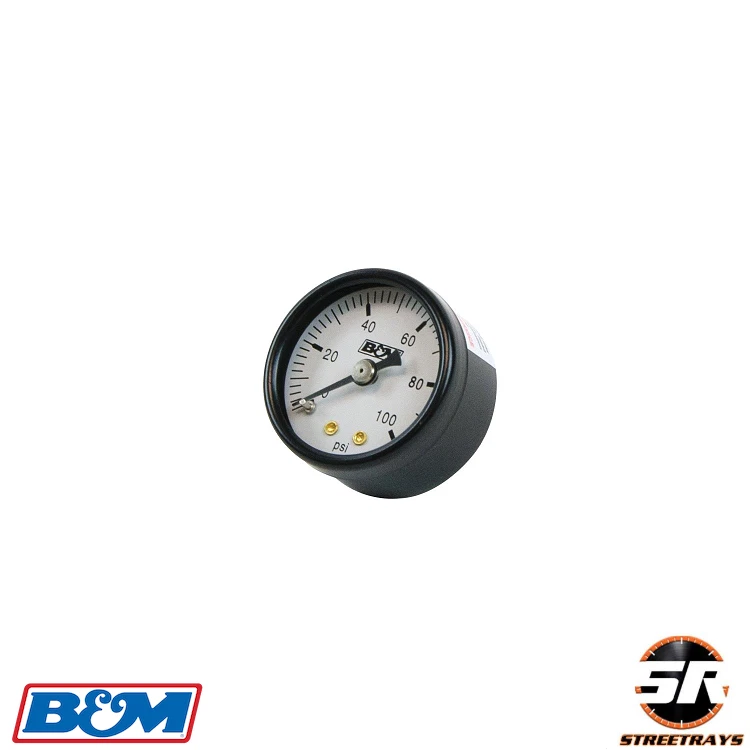 Manómetro de presión de combustible B&M 46054 para 88-00 Honda Civic y CRX 90-00 Acura Integra Foto 2 de 2