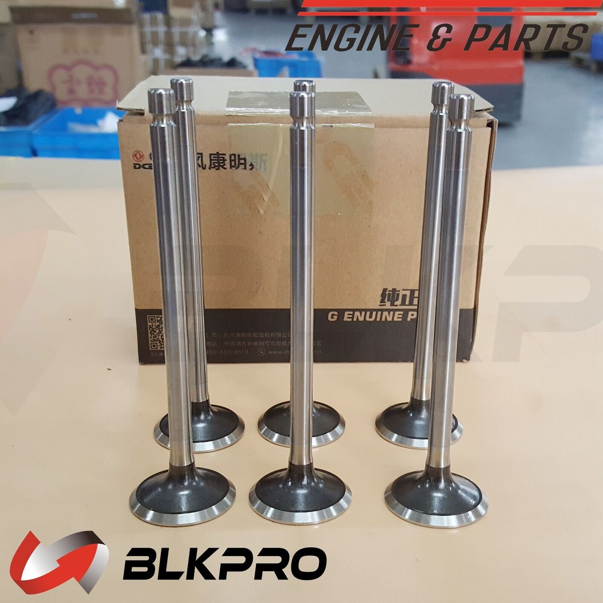 6* Valve Exhaust For Cummins K19 3088391 3035110 3024395