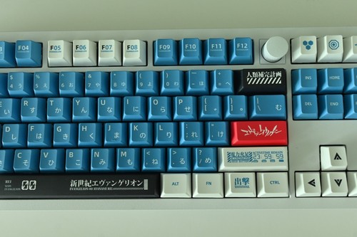 Eva Unit 00 Mecha Robot Anime Thème Japonais Keycap Set pour Clavier Mécanique - Photo 20/21