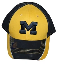 University of Michigan Wolverines Captivating Headgear Cap Hat Yellow & Blue 