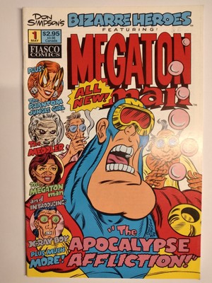 *Fiasco Comics:Bizarre Heroes, Megation man, 1.May, ü1994, Softcover, new.