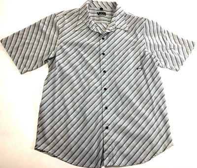 vans button down shirt