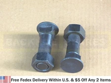 JCB PARTS - TOOTH POINT BOLT & NUT, 2 PCS (PART NO. 826/00303 1340/0701)