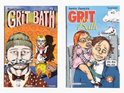 Grit Bath 1 2 Renee French 1993 Fantagraphics Books Gene Fama
