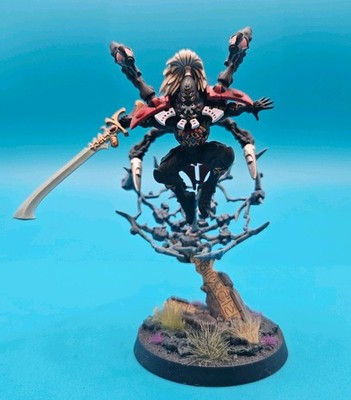 Warhammer 40k Eldar Lhykhis Warp Spider Phoenix Lord Pro Painted