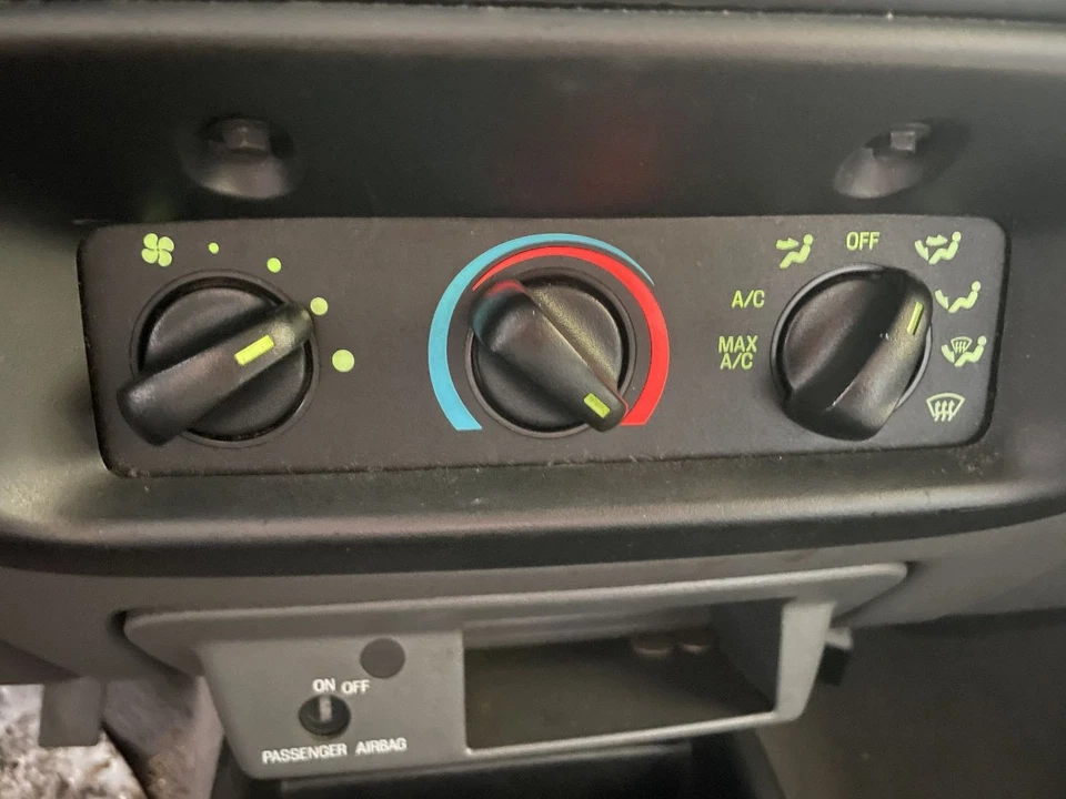 Ford Ranger 01-03 Mazda serie B 2000-2003 calefacción manual control de aire acondicionado con cables Foto 2 de 4