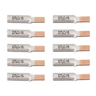 1x(10pcs circuit breaker copper aluminum cable clamp electricity meter wire7396