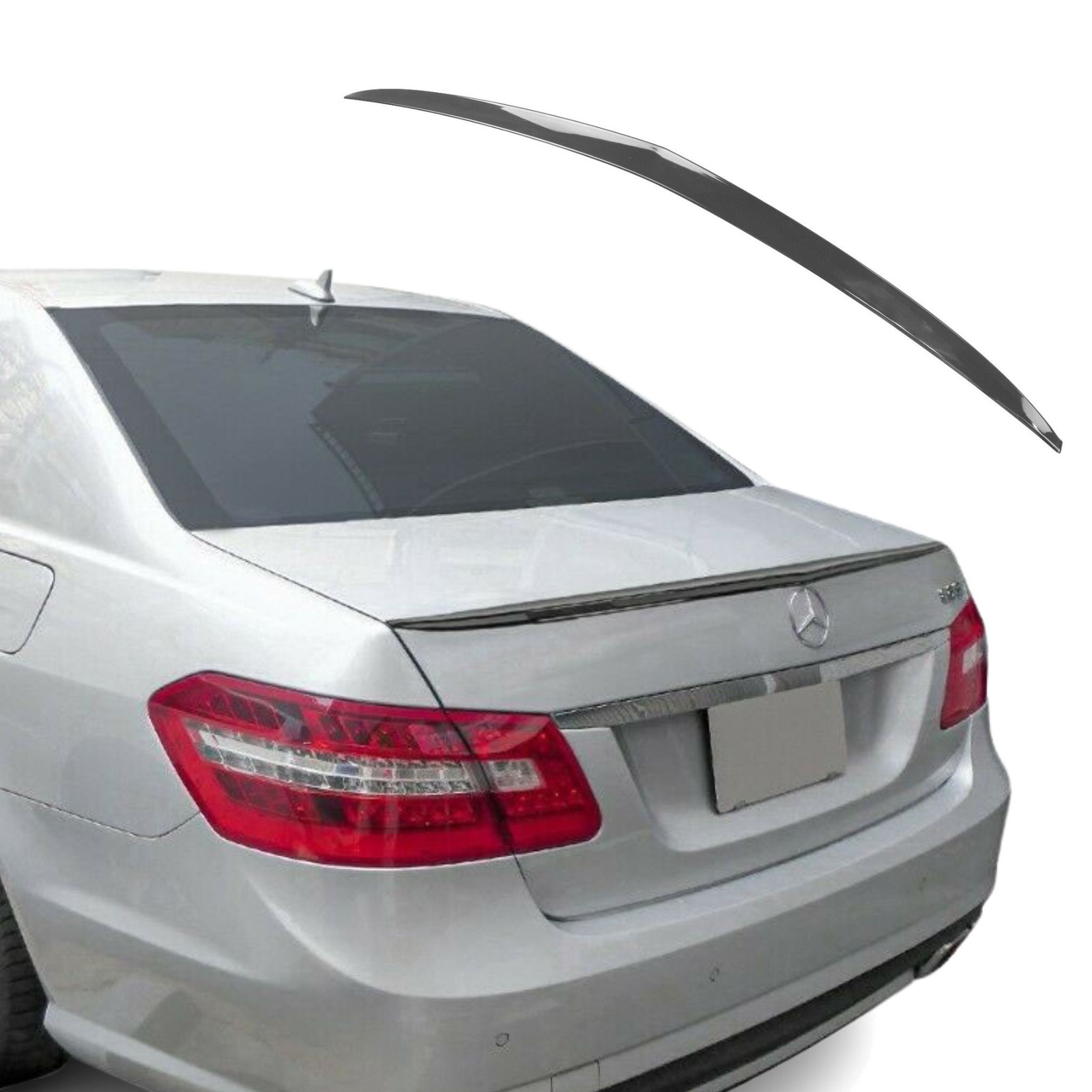 New Spoiler Suitable For MERCEDES W212 (Year 2009-2016), Sturdy Material, Sporty