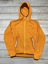 Women's ARC'TERYX Covert Hoody Fleece Jacket Hooded Polartec Size Medium Orange