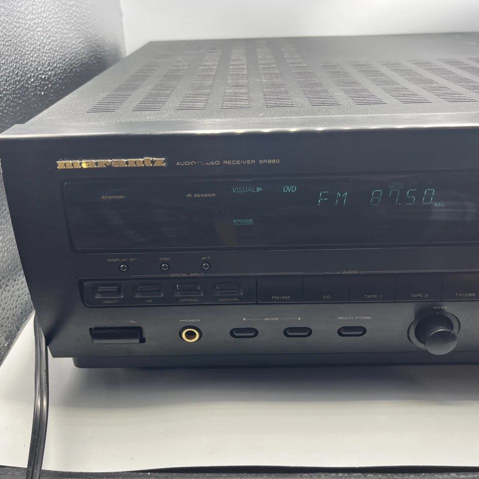 Marantz SR880 Audio / Video Receiver Tested & Working No Remote - Image 2 of 4