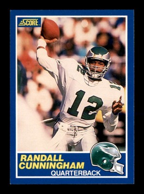 1989 Score #75 Randall Cunningham   NM+ X3391613