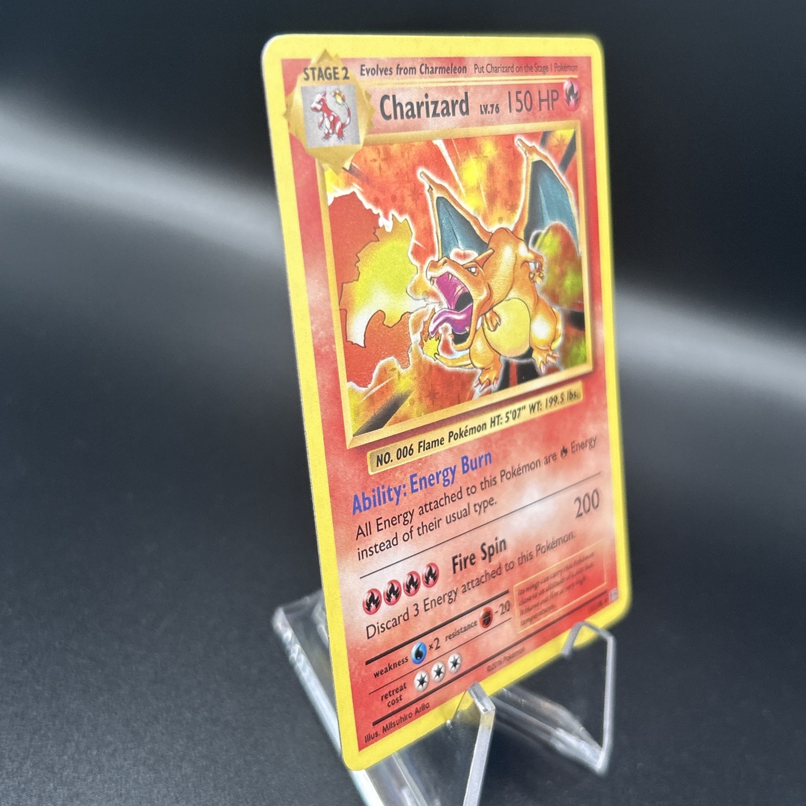 CHARIZARD Pokémon TCG 2016 Evolutions Holo Rare Card 11/108 NM+ view 2