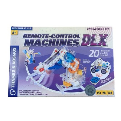 Thames Kosmos Remote Control Machines DLX Engineering Kit RC Robot Set 20 Models