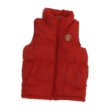 Manchester United, Outdoor Weste, Unisex (Kinder), Größe: 98, Rot #o14
