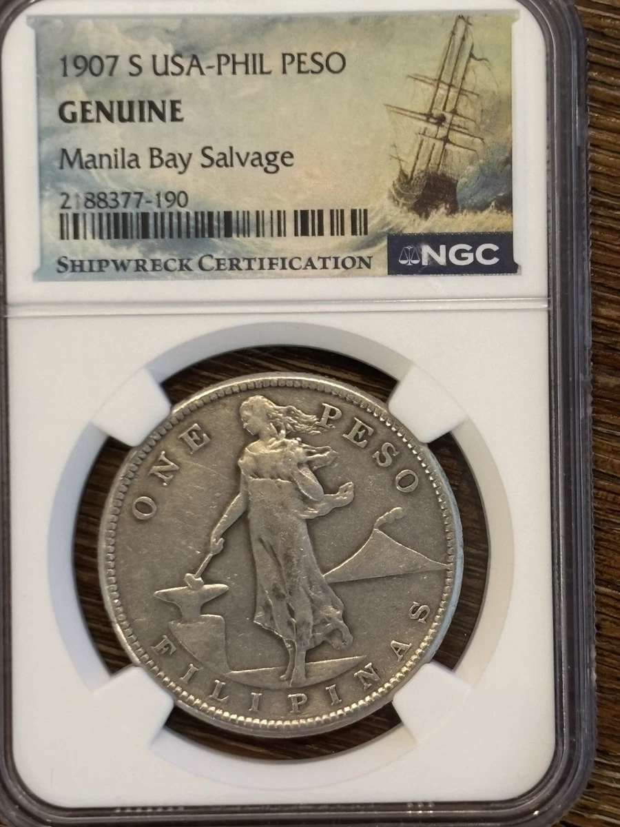 25+ Silver 1907 Year U.S. Philippine Coins (1898-1946) for sale