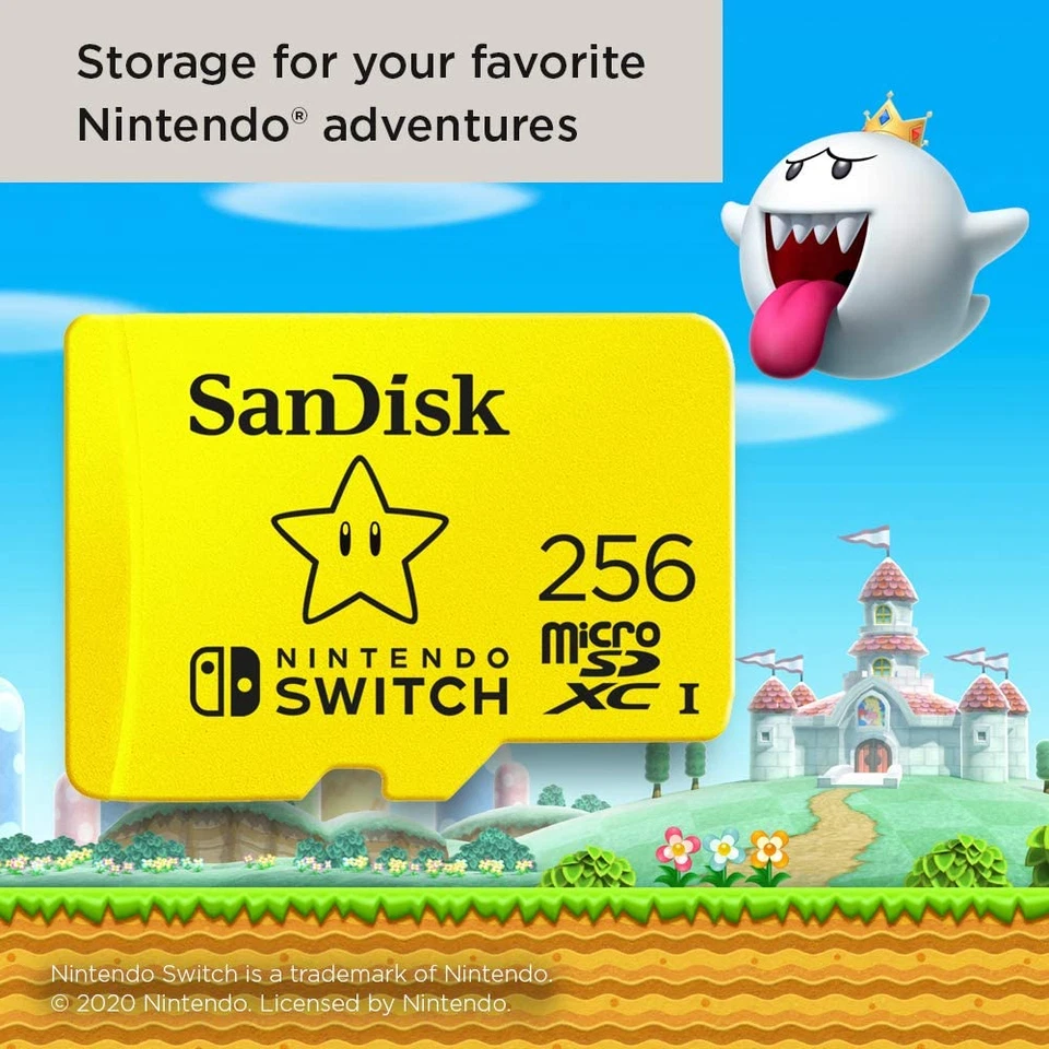 Sandisk 256GB Microsd Card, Licensed for Nintendo-Switch - Made for Nintendo-Swi - Image 4 of 4