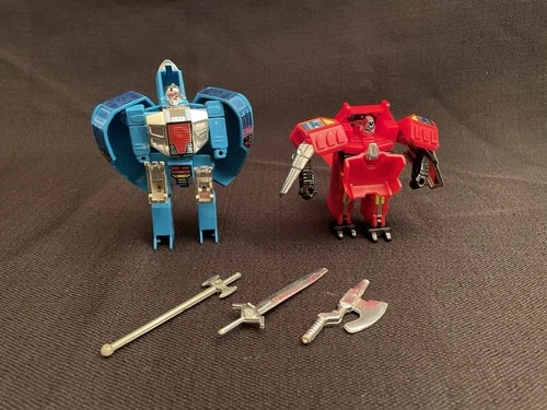 1984 Select Convertors Avarians Hoot Owl Defender Robot Parts Weapons Birds B