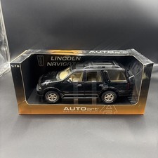 Autoart 1/18 Lincoln Navigator Off Road Black Scale Model Car Diecast