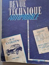 Revue technique Citroen ID