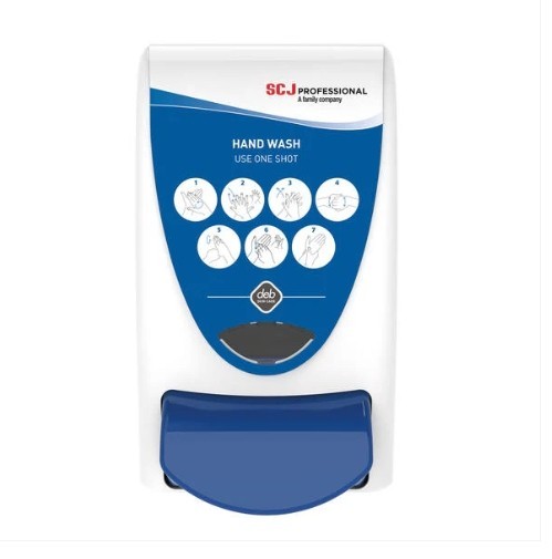 Deb Cutan 7 Circles ProLine 1L Hand Sanitiser Dispenser Wall Mounted Commercial