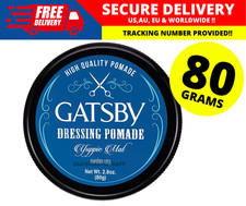GATSBY Dressing Pomade YUPPIE MAT LOOK Strong Hold Shine Hair Styling Wax 80g