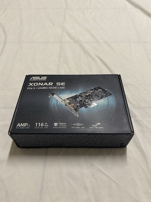 ASUS Xonar SE 5.1 Channel PCIe Gaming Sound Card - Open Box