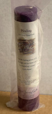 Crystal Journey's Reiki Charged 7" Pillar Candle Healing Herbal Magic