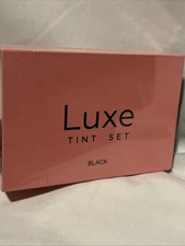 Luxe Cosmetics Eyelash Tint Set Black Sealed New