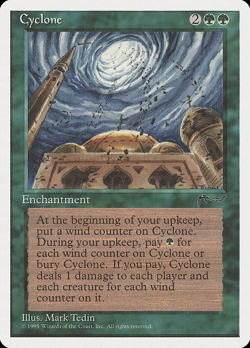 Cyclone NonFoil Chronicles 62 NM MTG