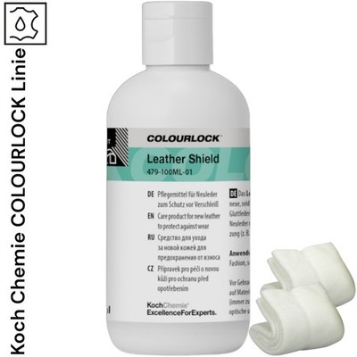 Colourlock Leather Shield Versiegelung 100 ml + 2 Viskosetücher By Koch Chemie