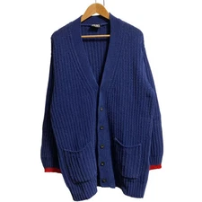 DIESEL KMORENO Blue Men's S Knit Cardigan Used Good